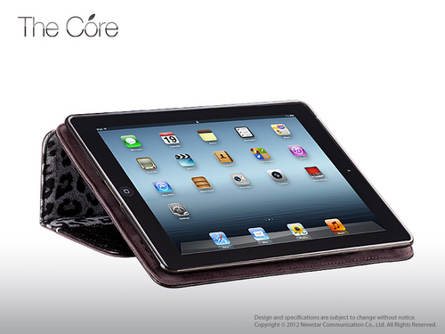摩米士The Core的可Apple iPad 4/New iPad(iPad3)/iPad 2雪豹皮革套