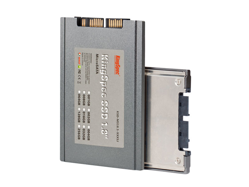 金胜维固态硬盘1.8寸 MicroSATA (64GB SJ) 正面