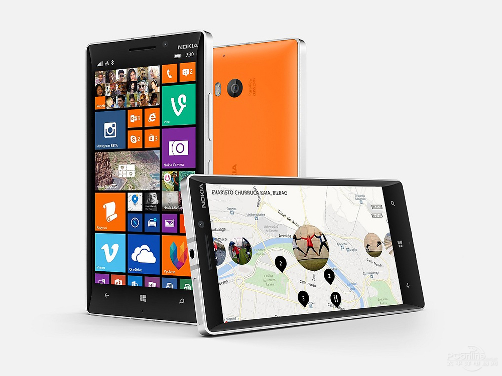 一体成型 诺基亚旗舰 Lumia 930售2410元