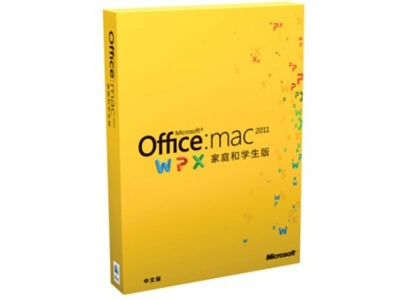 苹果Microsoft Office for Mac 2011 家庭与学生版-家庭装 图片1