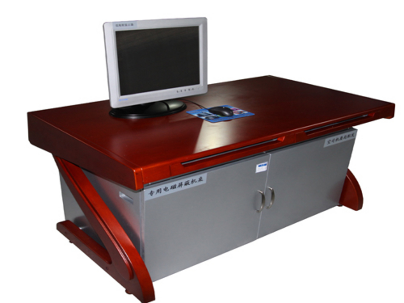 安方高科平台式电磁防护机桌PZ-C 图片
