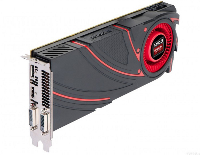 AMD Radeon R9 290X 正面