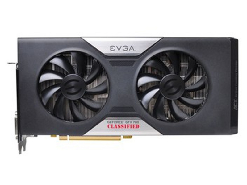 EVGA GTX 780 3G Dual Classified w/ ACX Cooler 正面