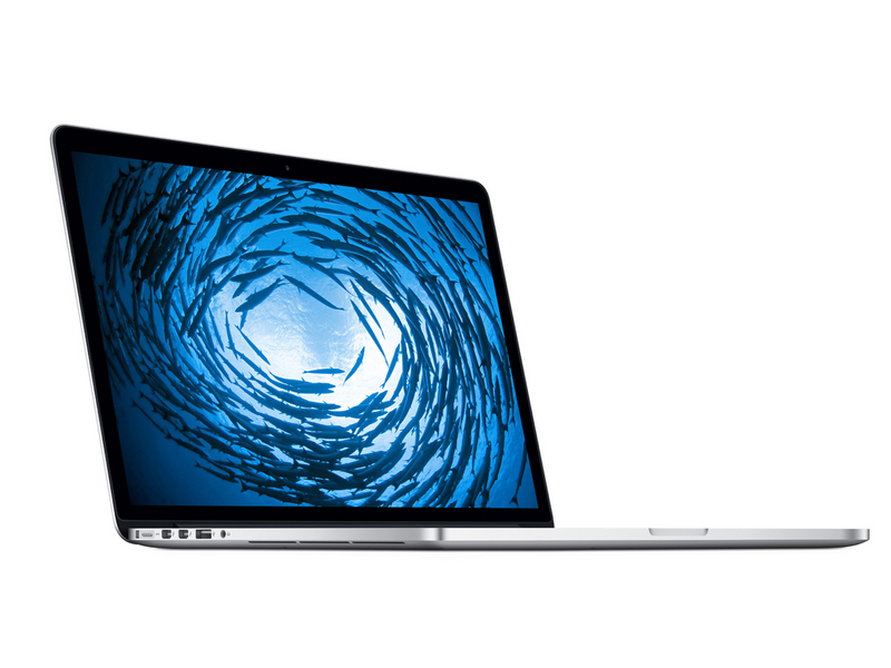 苹果MacBook Pro 15 Retina(MJLQ2CH/A) 前视
