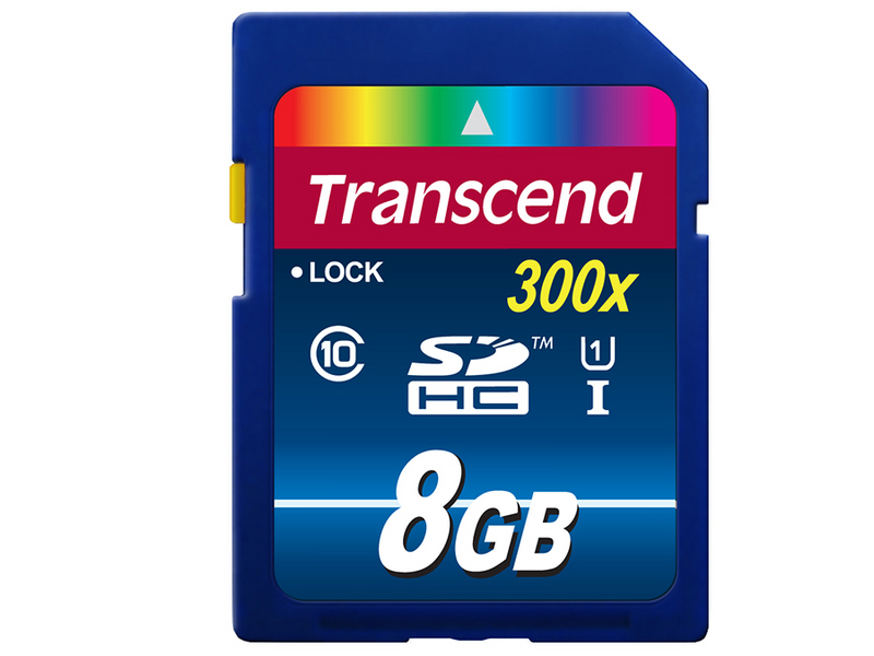 创见SD 300X存储卡(8G) 图1