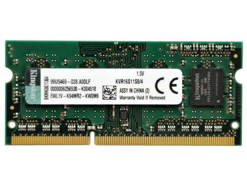 金士顿4G DDR3 1600 图片