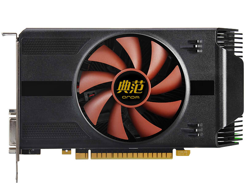 昂达GTX750Ti典范2GD5 正面