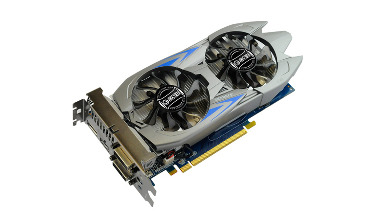 影驰geforce gtx 750ti 黑将图赏