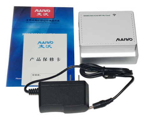 MAIWO NAS-K340 WIFI无线云存储