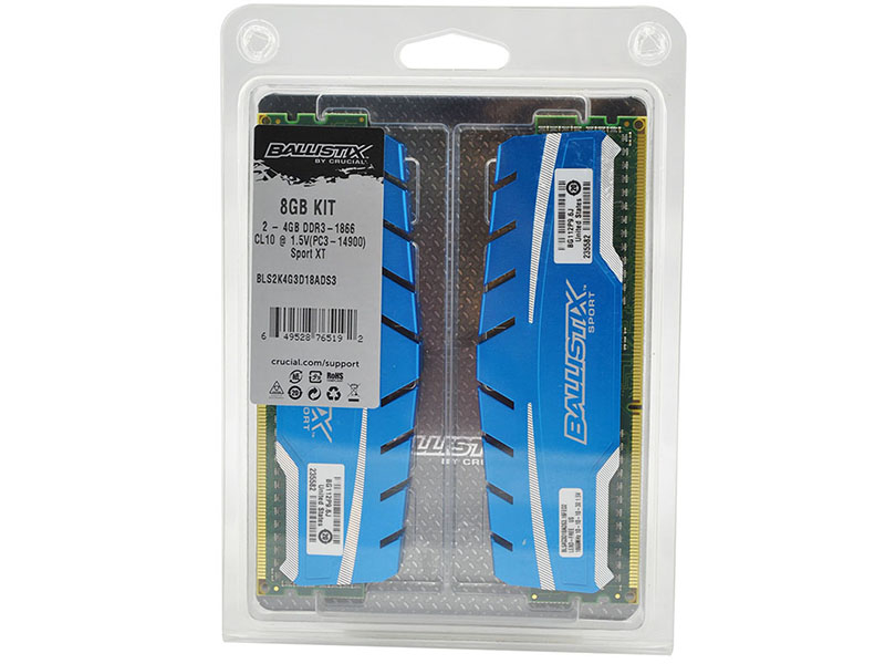 Crucial英睿达4G DDR3 1866 主图