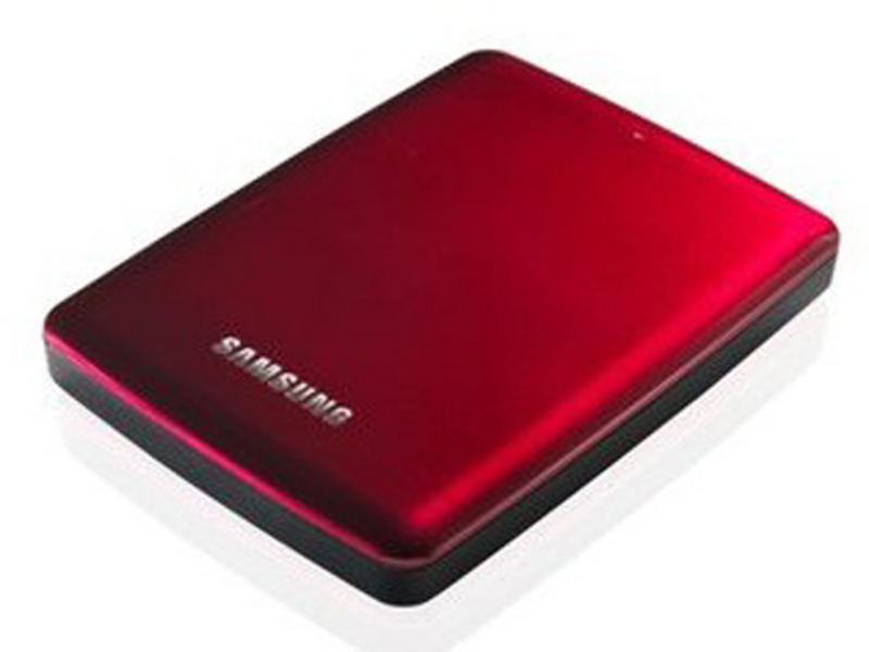 三星P3 Portable 3.0(2TB)红色 正面