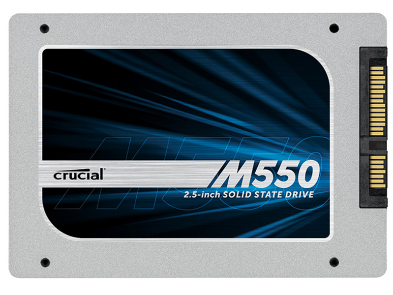 Crucial英睿达 M550 1024GB 2.5英寸固态硬盘  正面