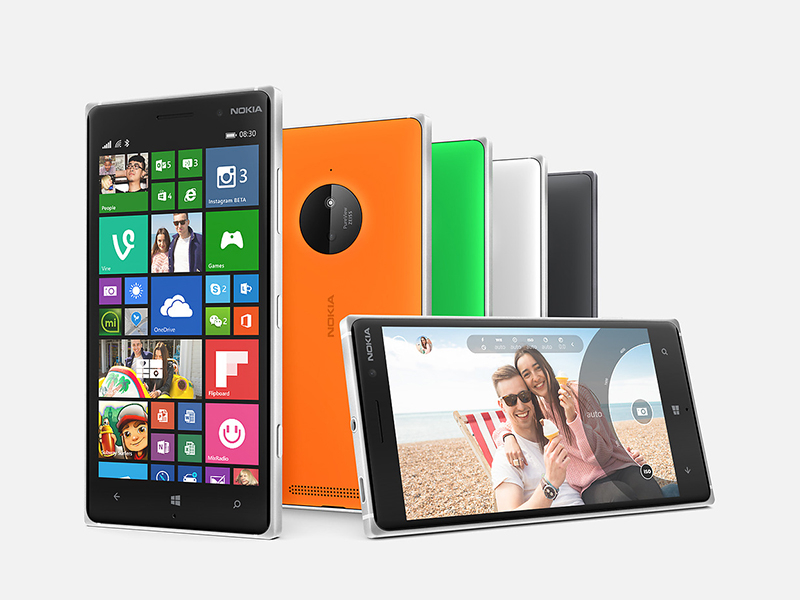 诺基亚Lumia 830效果图2