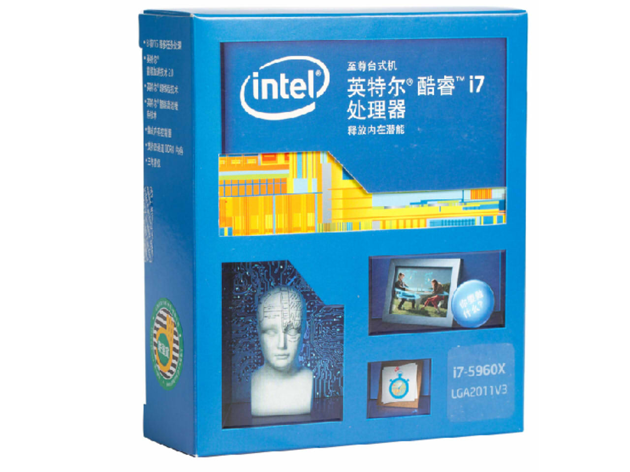 至尊八核 Intel i7 5960X 16线程限量特价:6998