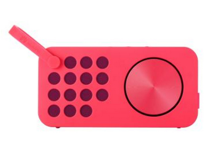 华为Color Radio NFC蓝牙免提音箱(胭脂红) 正面