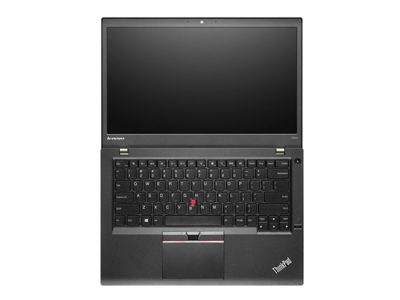 联想ThinkPad T450s 20BXA010CD俯视