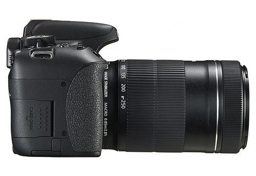 佳能EOS 750D双头套机(配18-55mm,55-250mm镜头)正 右侧