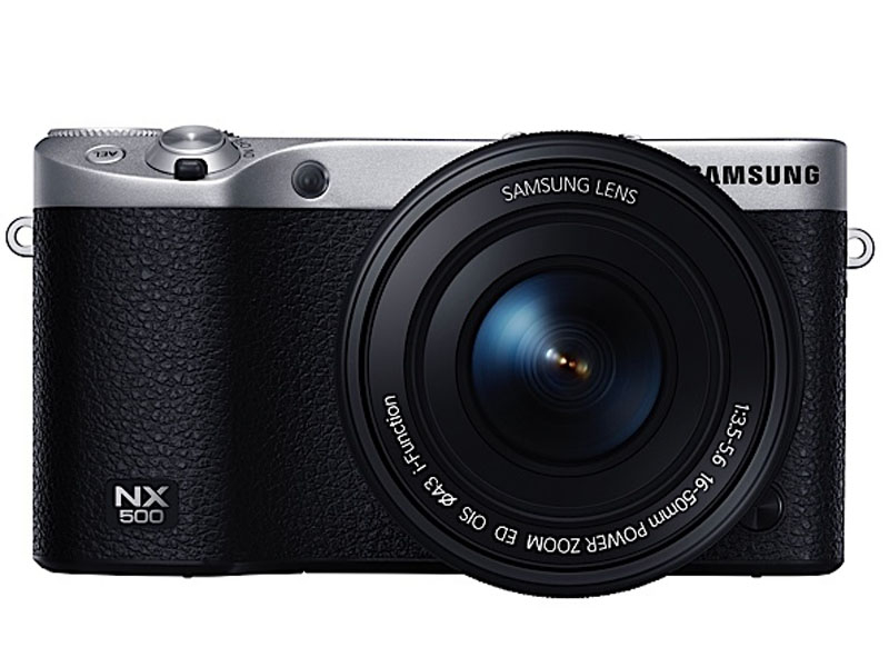 三星NX500套机(配16-50mm镜头)前视