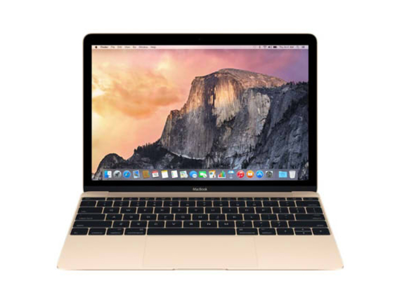 苹果MacBook(512GB/金色) 前视
