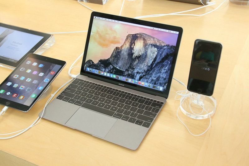 苹果12英寸 MacBook 256GB徐家汇苹果专卖店