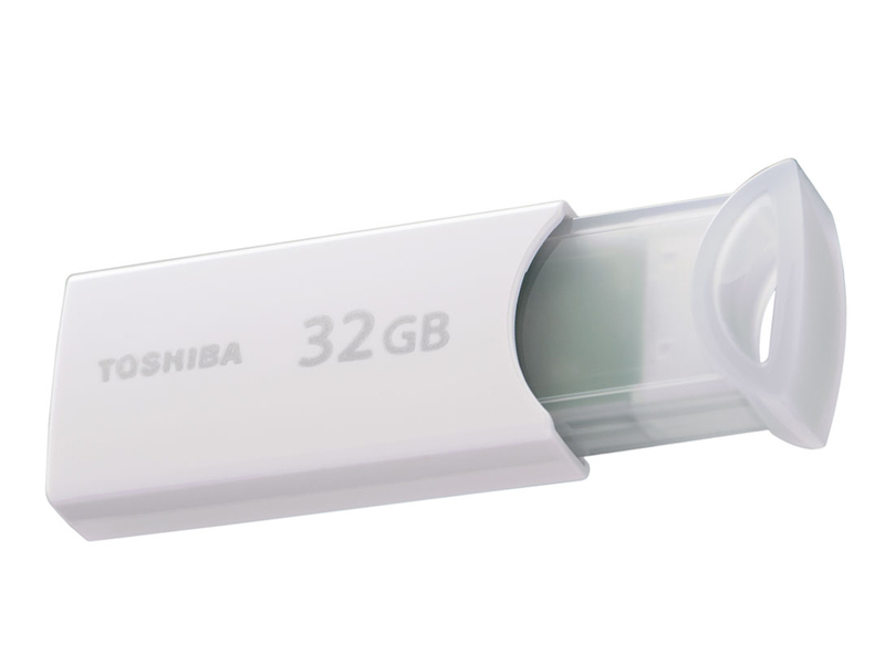 东芝按闪TransMemory USB2.0(32GB) 正面