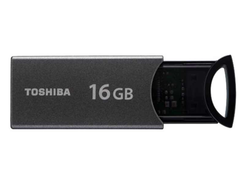 东芝按闪TransMemory—MX USB3.0(16GB) 正面