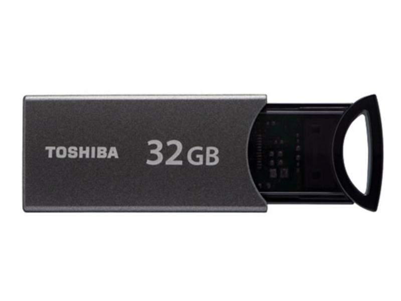 东芝按闪TransMemory—MX USB3.0(32GB) 正面