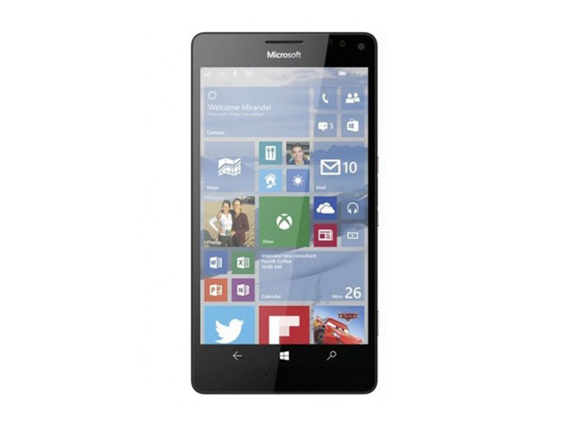 微软Lumia 950XL前视