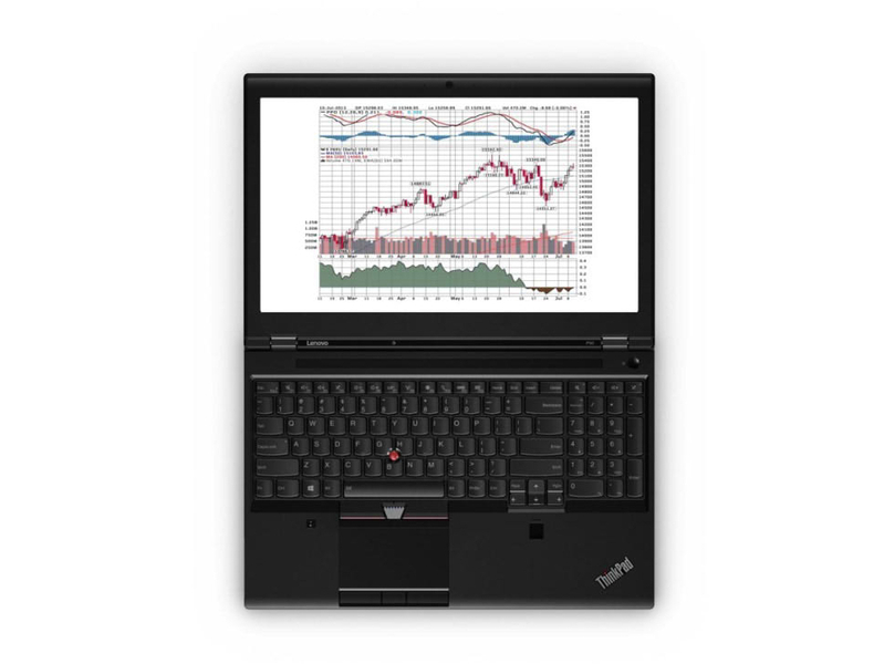 联想ThinkPad P50 20ENA02KCD俯视
