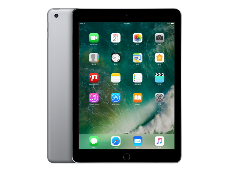 苹果9.7英寸iPad(128GB/WLAN)前后视