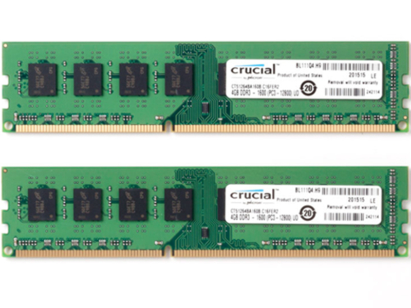 Crucial英睿达镁光 DDR3 1600 8G 两条装 主图