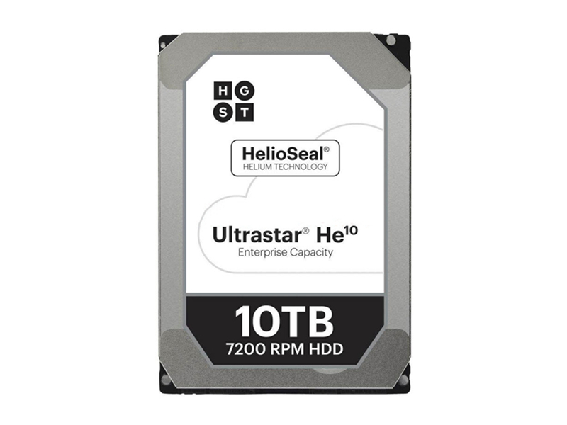 HGST(原日立)Ultrastar He10 10TB 256M SATA硬盘(HUH721010ALE600) 主图