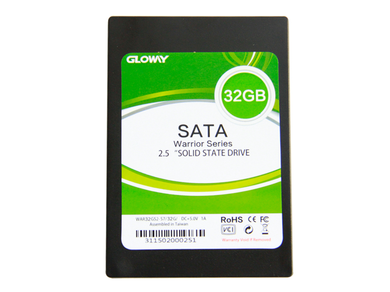 光威战将系列 SATA2 32G SSD  正面