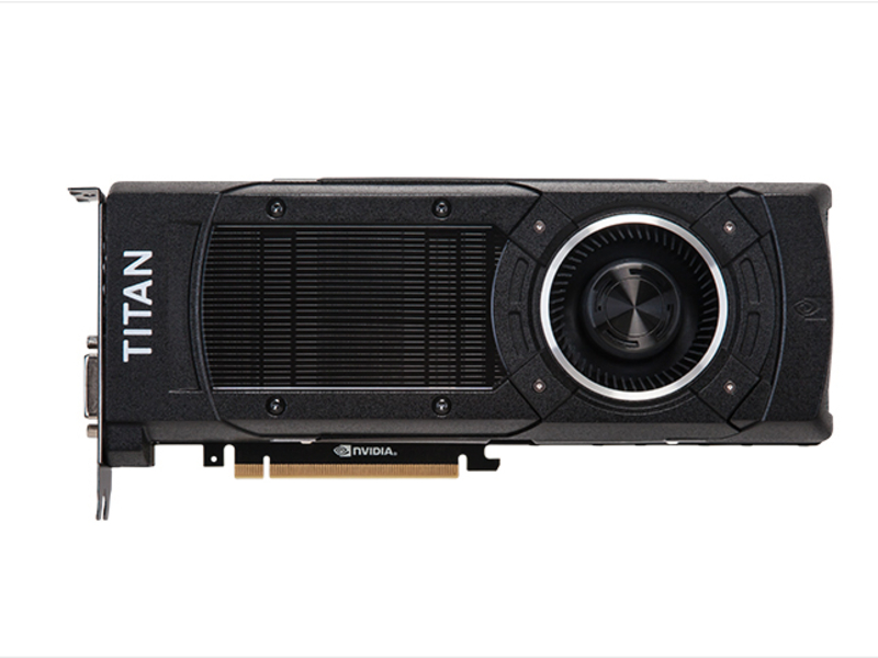 影驰TITAN X-12GB公版 正面