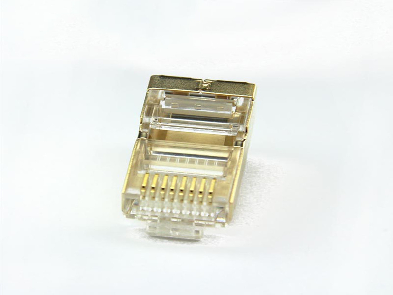 大唐保镖 DT2802-6DP六类镀金屏蔽水晶头