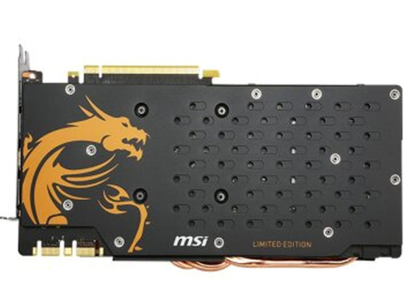 微星gtx980ti gaming 6g golden edition图赏