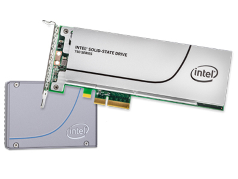 Intel 750 400G U.2正面