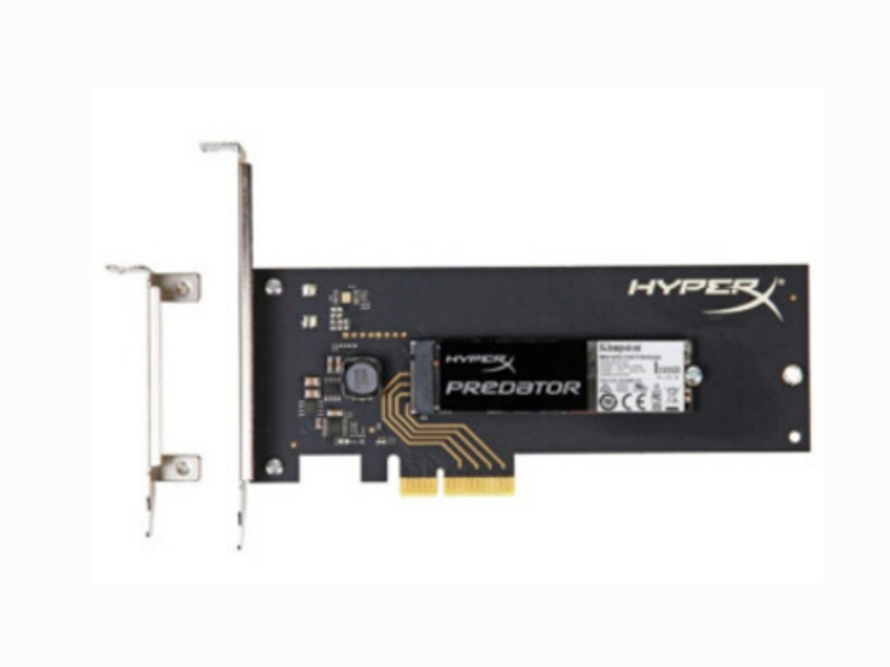 金士顿HyperX PCIe 240G 正面