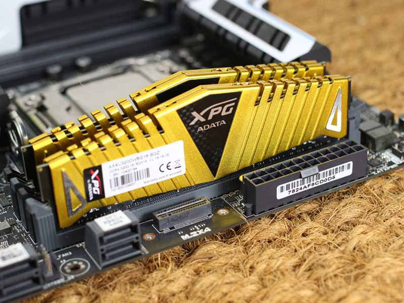 威刚xpg ddr4 3200 16g(8g×2)图赏