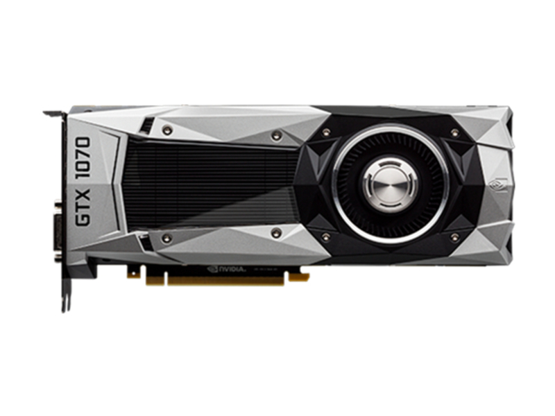 NVIDIA GeForce GTX 1070 正面