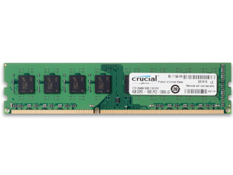Crucial英睿达DDR3 1600 4GB*2台式电脑内存条 PC3-12800 主图