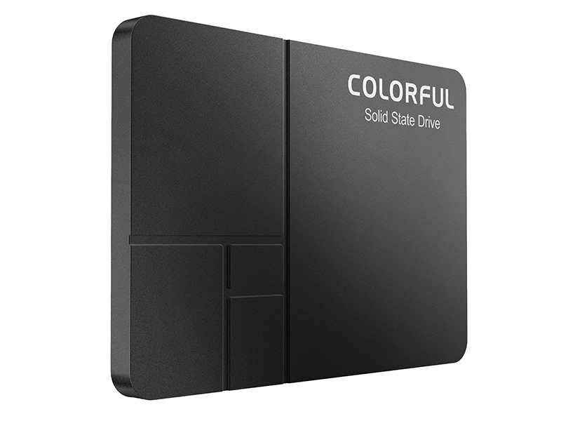 七彩虹SL300 120GB SATA3 SSD45度正面