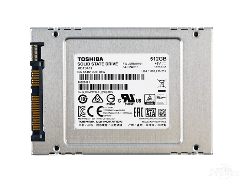 东芝q300 pro系列 512g sata3图赏