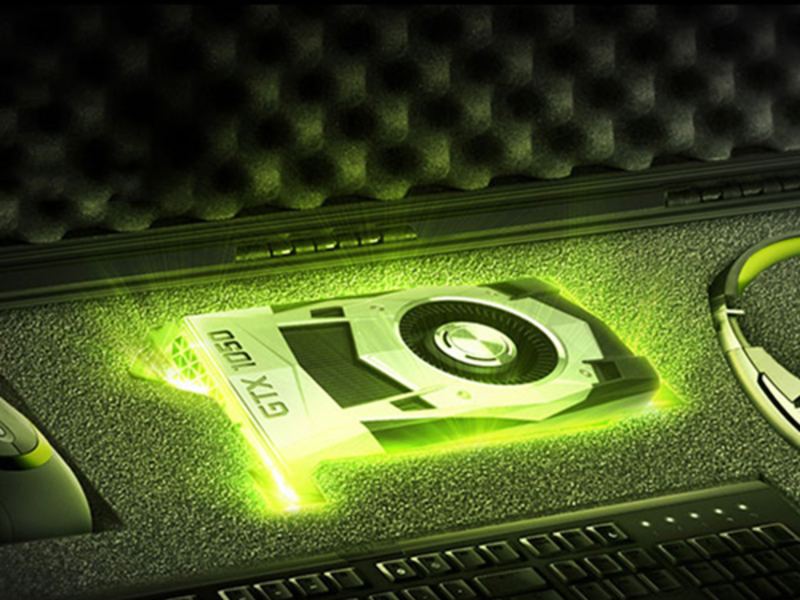 NVIDIA GeForce GTX 1050Ti 正面