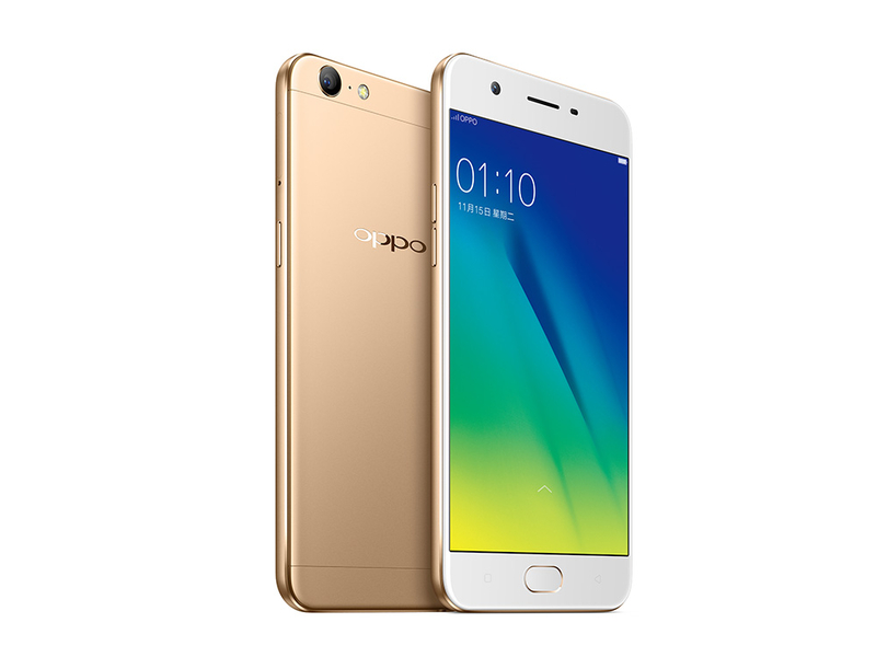 OPPO A57(旧)45度前视