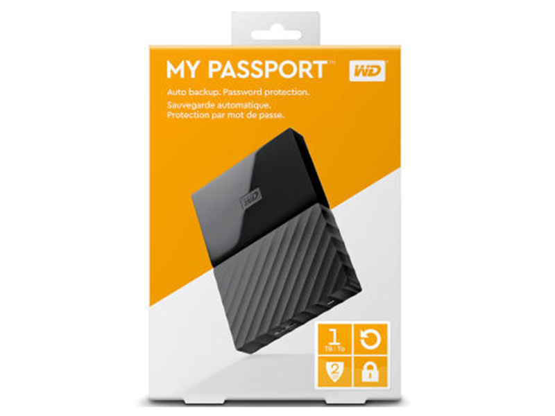 西部数据 my passport随行版 1tb(wdbyvg0010bbk)仅339[新品]