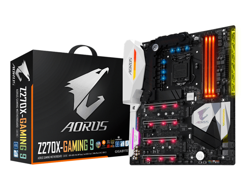 技嘉AORUS Z270X-Gaming 9配盒图