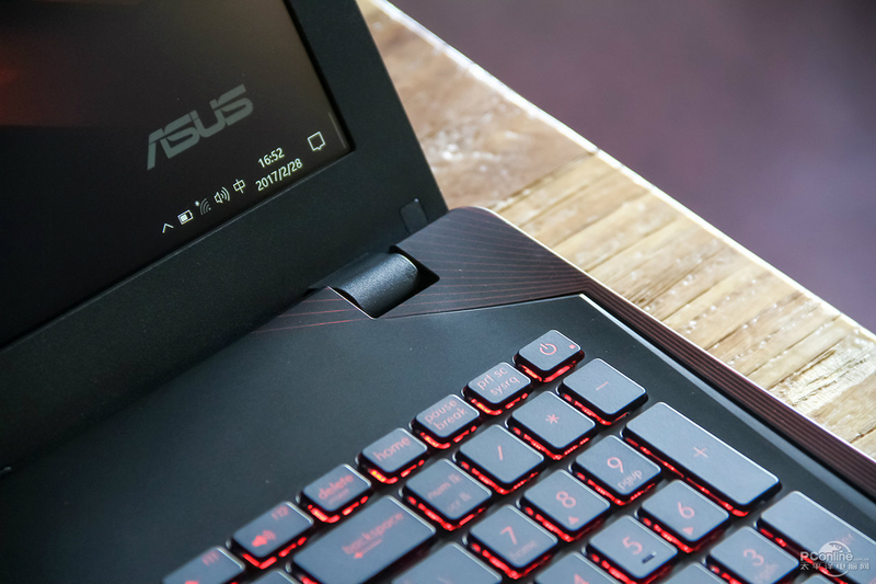 华硕飞行堡垒zx53ve(i5-7300hq/8g/1tb 128g)图赏