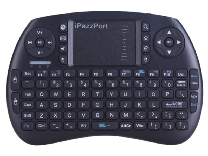 iPazzPort 2.4G无线蓝牙键盘 主图