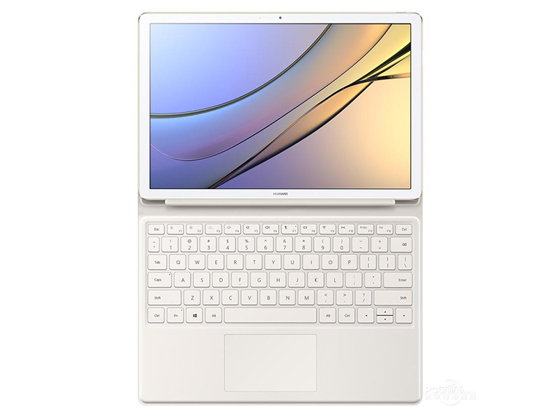 华为MateBook E(M3-7Y30/4GB/128GB)俯视